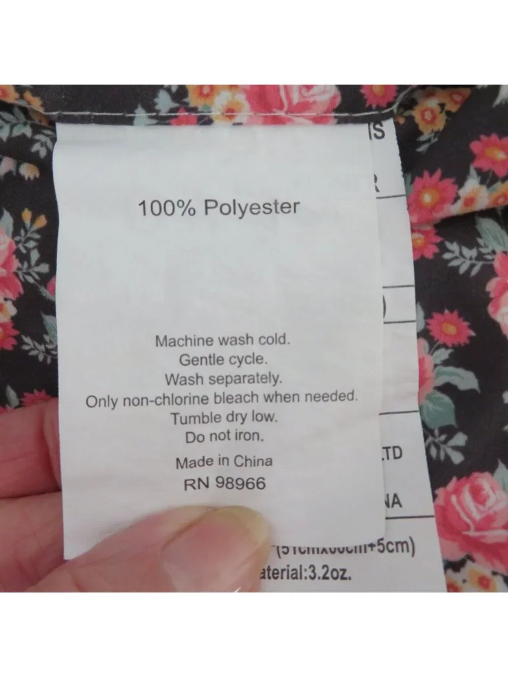 Vintage Reversible Queen Quilt Set Double Wedding Ring Floral White Patchwork